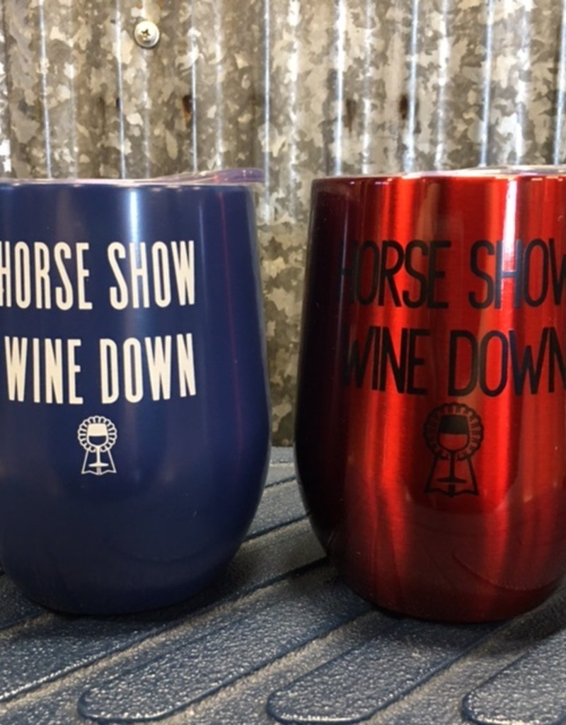 Spiced Equestrian Spiced Equestrian "Horse Show Wine Down" Insulated Wine Cup