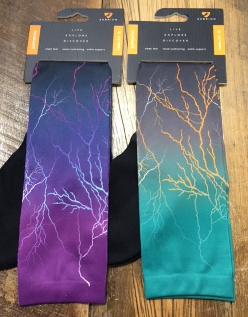 Shires Aubrion Hyde Park Lightning Socks