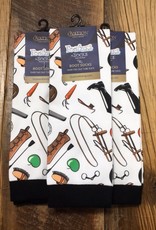 Ovation Ovation Footzees Boot Socks All Tacked Up