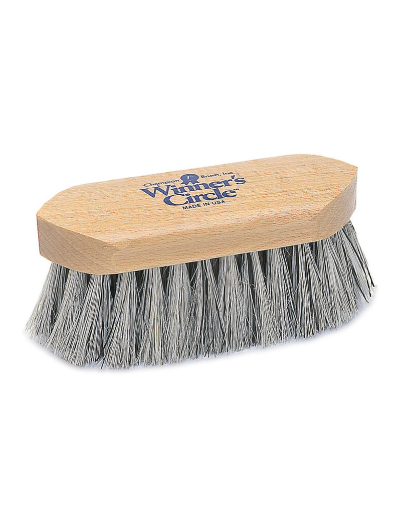 Hill Brush 6 ¼'' grey English Union Fiber Champion Dandy brush