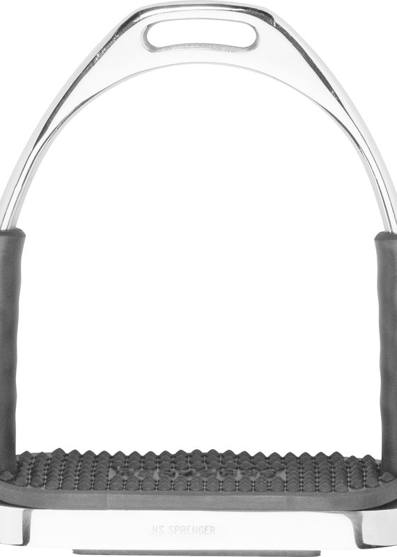 Herm Sprenger Herm Sprenger System-4 Stirrups Stainless Steel  4 3/4"