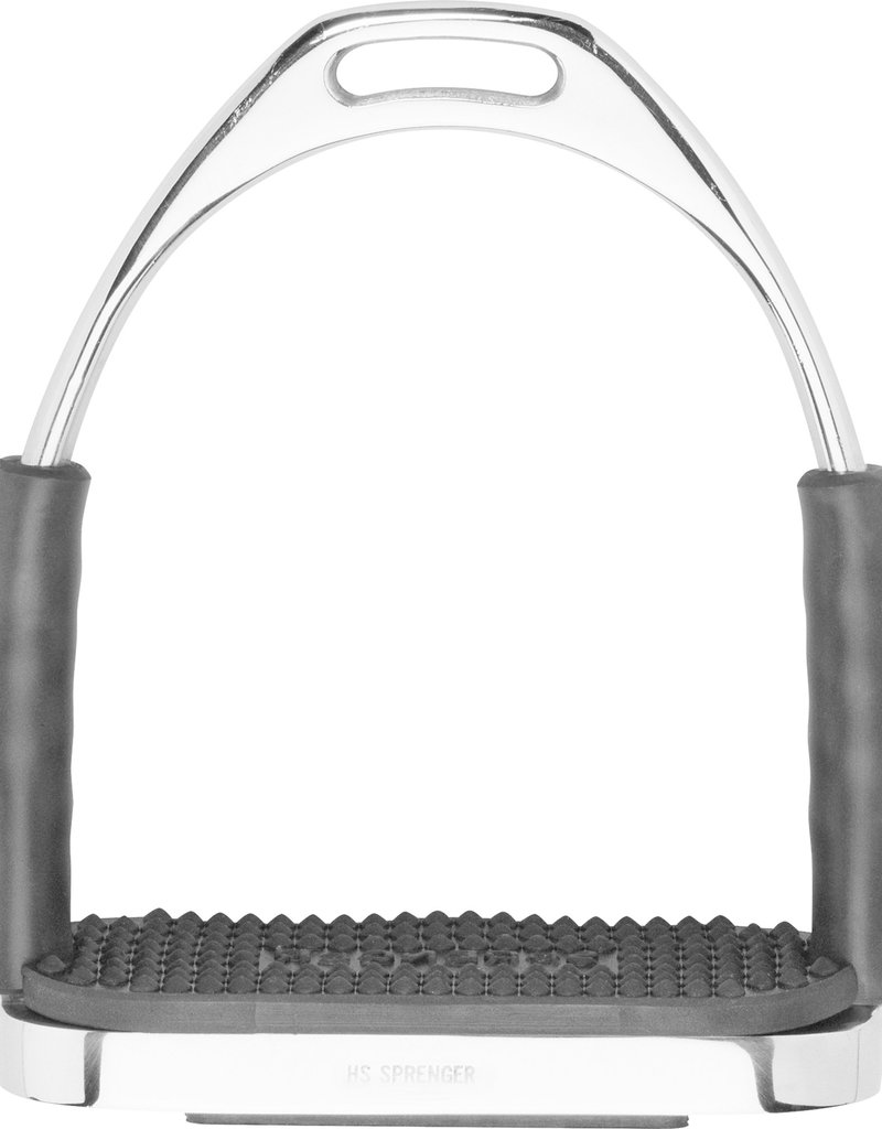 Herm Sprenger Herm Sprenger System-4 Stirrups Stainless Steel  4 3/4"