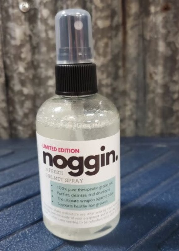 Infused Equestrian noggin. A Fresh Helmet Spray