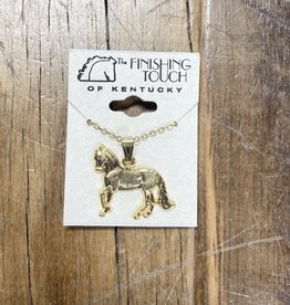 The Finishing Touch Of Kentucky Gold Paso Fino Necklace
