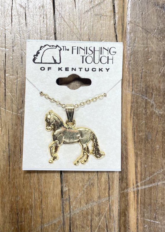 The Finishing Touch Of Kentucky Gold Paso Fino Necklace