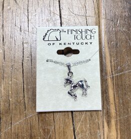 The Finishing Touch Of Kentucky Prancing Foal Necklace