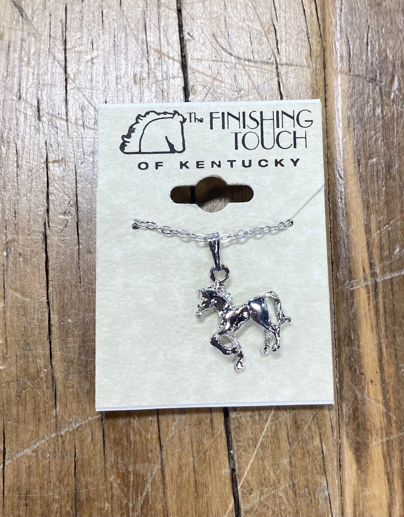 The Finishing Touch Of Kentucky Prancing Foal Necklace