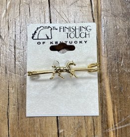 The Finishing Touch Of Kentucky Gold Trotting Small Stock Pin