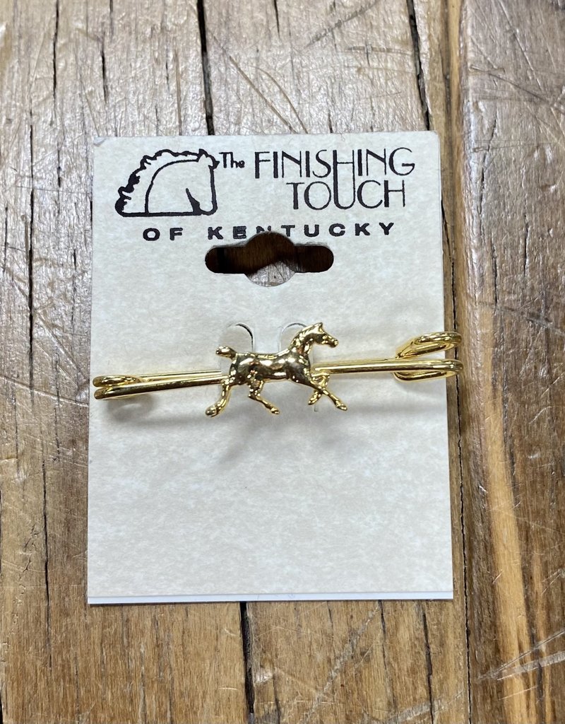 The Finishing Touch Of Kentucky Gold Trotting Small Stock Pin