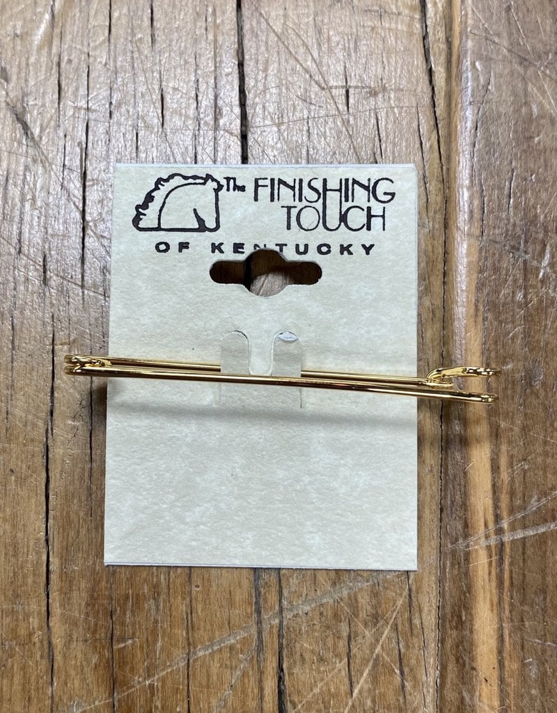 The Finishing Touch Of Kentucky 2" Stock Pin Gold