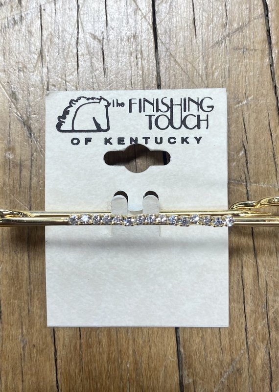 The Finishing Touch Of Kentucky Medium Rhinestone Stock Pin