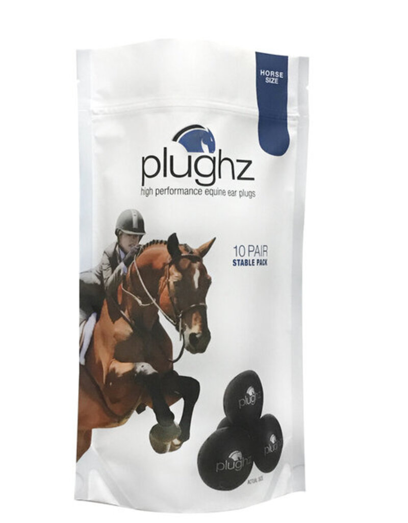 Plughz Plughz 10  Pair Stable Pack Horse Ear Plugs