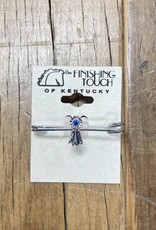 The Finishing Touch Of Kentucky Silver Blue Ribbon Small Stock Pin
