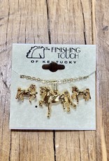 The Finishing Touch Of Kentucky Saddlebred Gold Gift Set