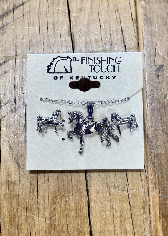 The Finishing Touch Of Kentucky Silver  Saddlebred Gift Set