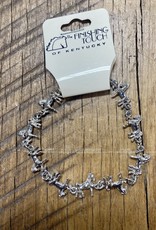 The Finishing Touch Of Kentucky Mini Silver Saddlebred Bracelet