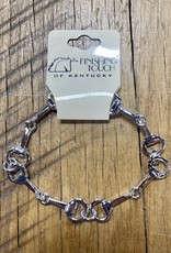 The Finishing Touch Of Kentucky Fine Silver Snaffle Bit Bracelet