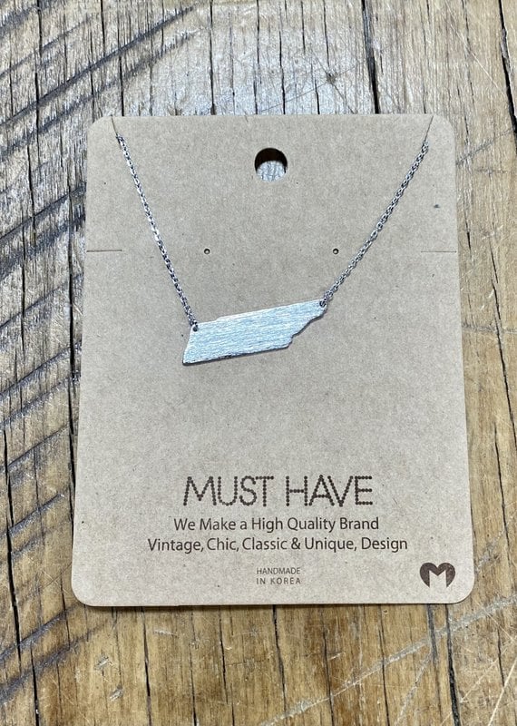 Silver Tennessee Necklace