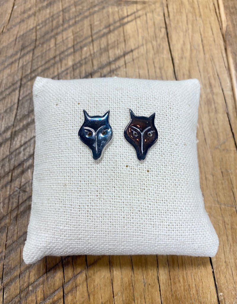 Silver Fox Earrings