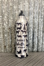 Never Walk Alone Water Bottle