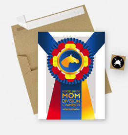 Hunt Seat Paper Co. Horse Show Mom Card