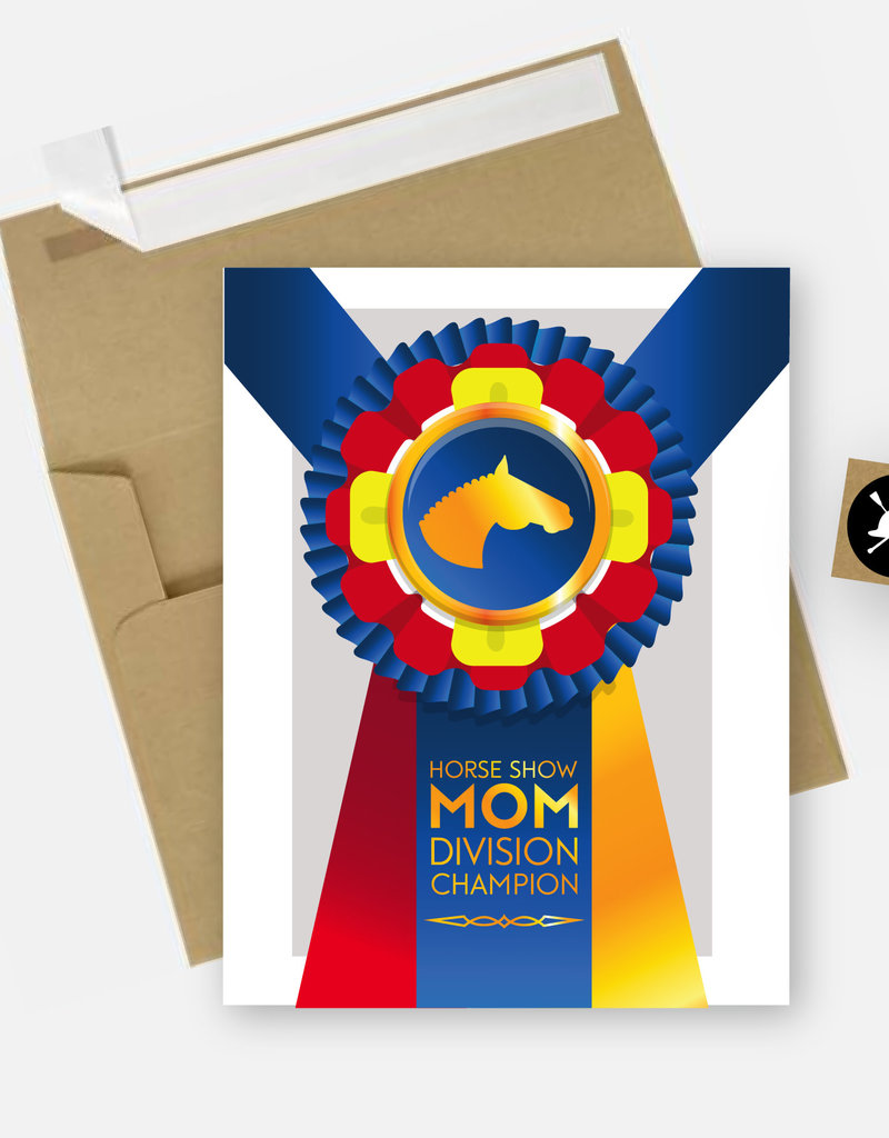 Hunt Seat Paper Co. Horse Show Mom Card