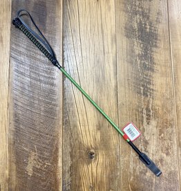 Snowbee Kelly Green Nylon with Gripper Handle Riding Crop 23"
