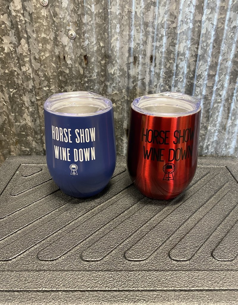 Spiced Equestrian Spiced Equestrian "Horse Show Wine Down" Insulated Wine Cup