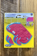 Breyer Breyer Pink Blanket and Shipping Boots