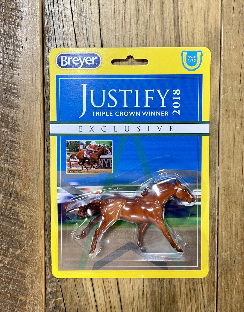 Breyer Breyer Justify Stablemates Display