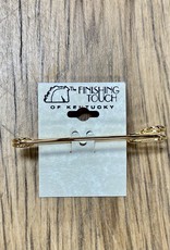 The Finishing Touch Of Kentucky Large Gold  Stock Pin