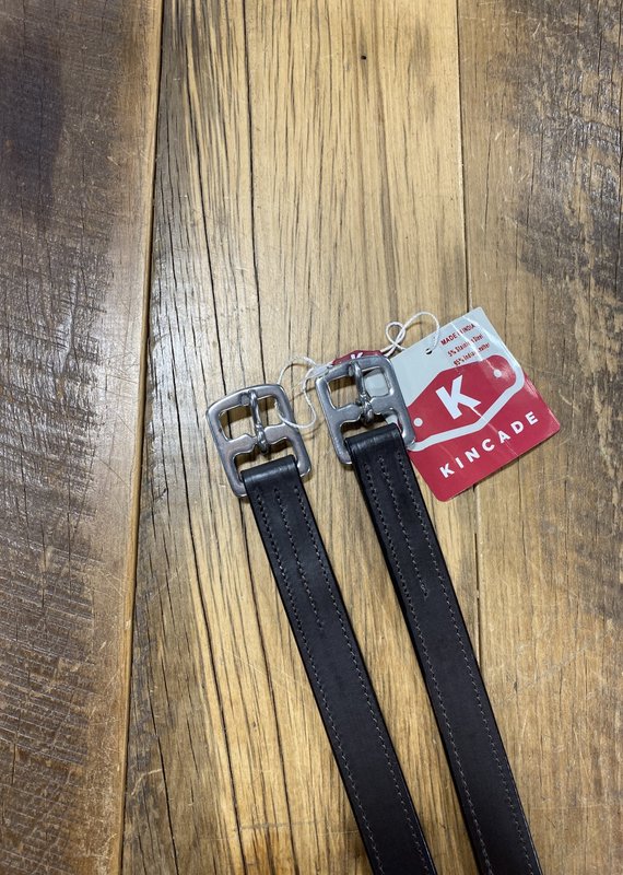 Kincade Kincade Lined Stirrup Leathers Chocolate Brown 1" x 54"