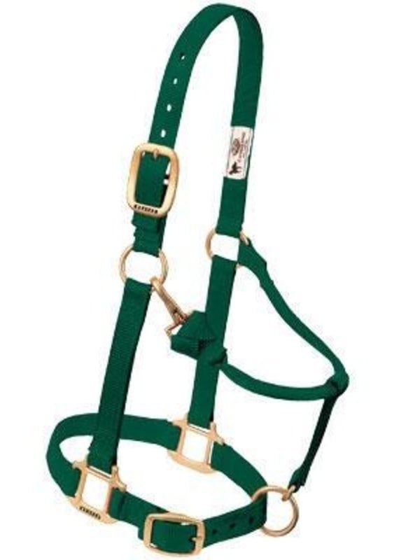 Weaver Leather Weaver Nylon Halter Hunter Green