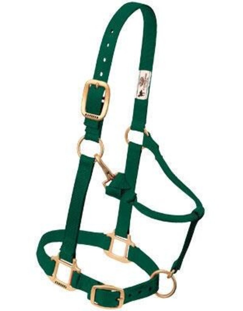 Weaver Leather Weaver Nylon Halter Hunter Green