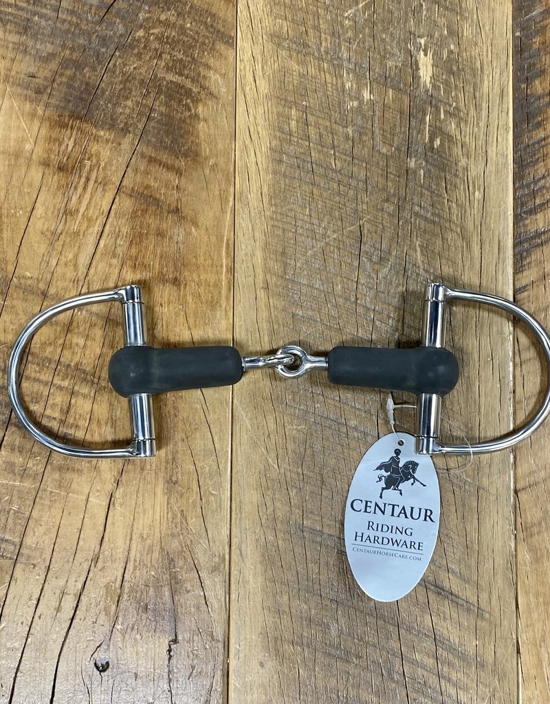 Toklat Rubber Dee Ring Snaffle Bit