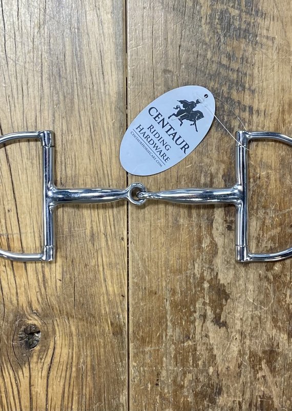 Korsteel Slow Twist Hunter Dee Ring Snaffle Bit