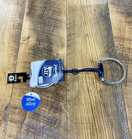 Korsteel JP by Korsteel Blue Steel Eggbutt Snaffle Bit 4.5"