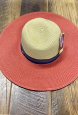 Wallaroo Hat Company St. Tropez Orange Combo Hat