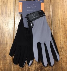 Shires Aubrion Mesh Riding Gloves Grey