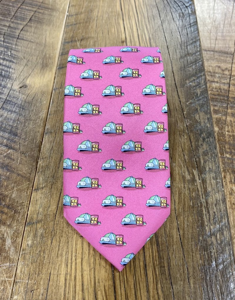 Bird Dog Bay Bird Dog Bay Race Day Tie Fuchsia