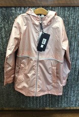 Charles River Charles River Girls' New Englander Rain Jacket Rose Gold/ Reflective