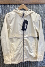 Charles River Charles River Women's New Englander Rain Jacket (Metallic) Ivory Pearl