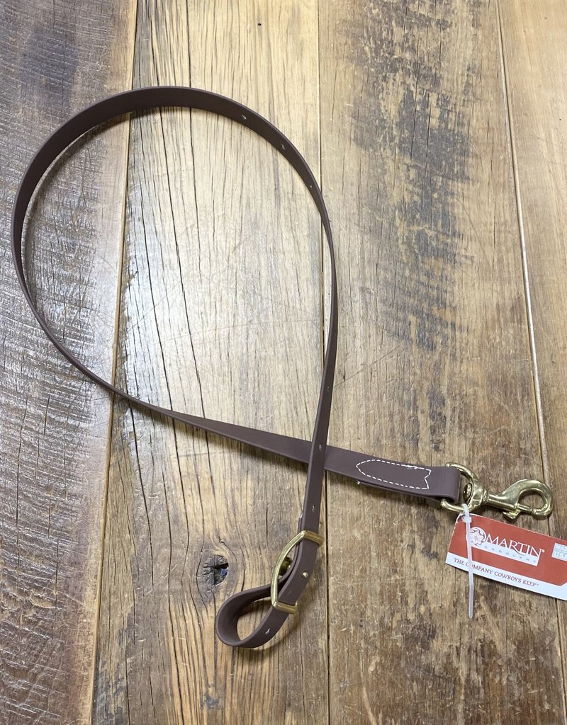 Martin  Saddlery Martin Saddlery 1" Biothane Tie Down Strap Brown