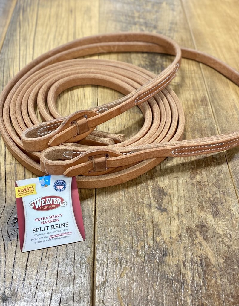 Weaver Leather Weaver 5/8"X8' Quick Change Split Reins With Tab