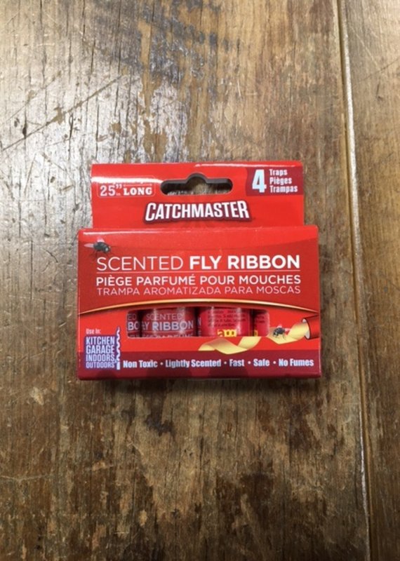 Catchmaster Scented Fly Ribbon 4 pk