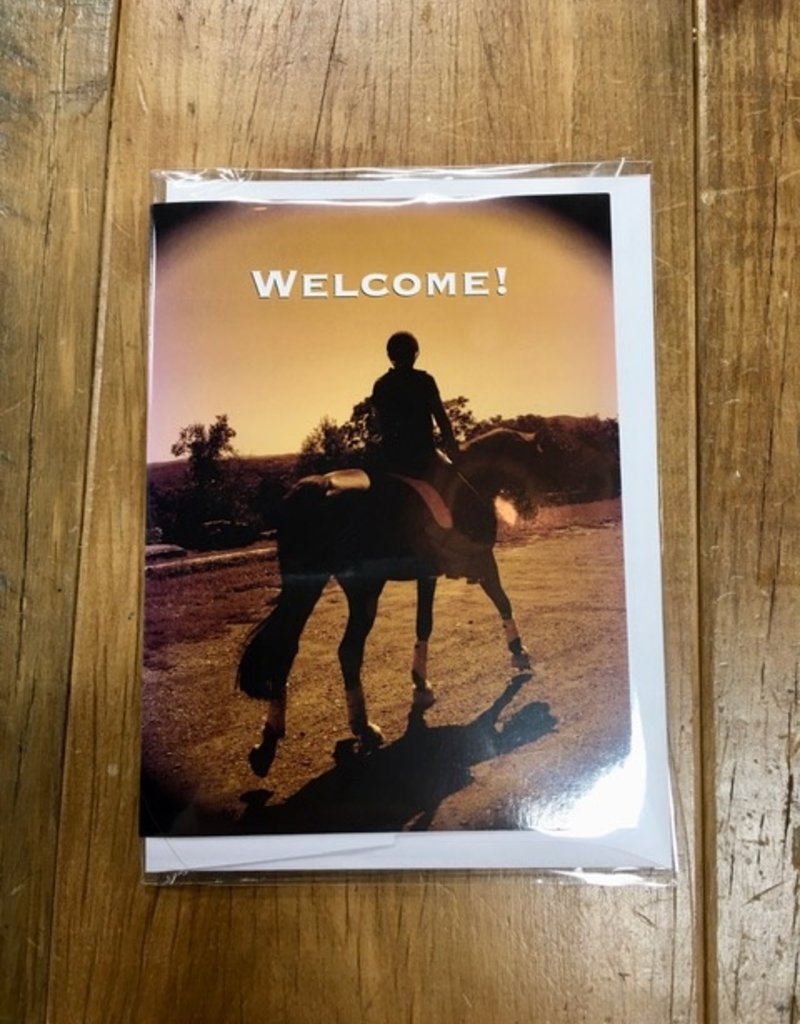 'Welcome to Our Lesson Program' Card