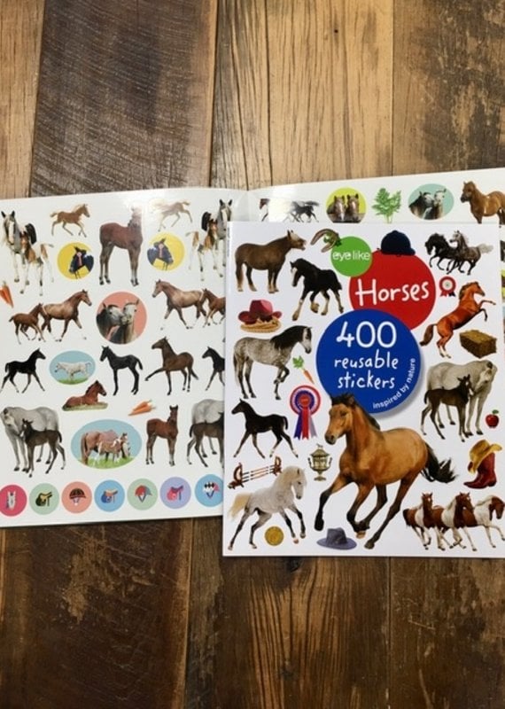 Eyelike Horses Sticker Book