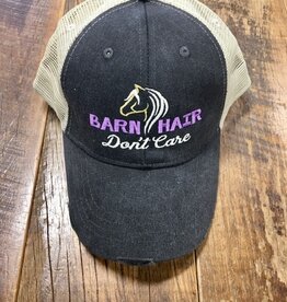 Barn Hair Don't Care Mesh Cap Black/Purple