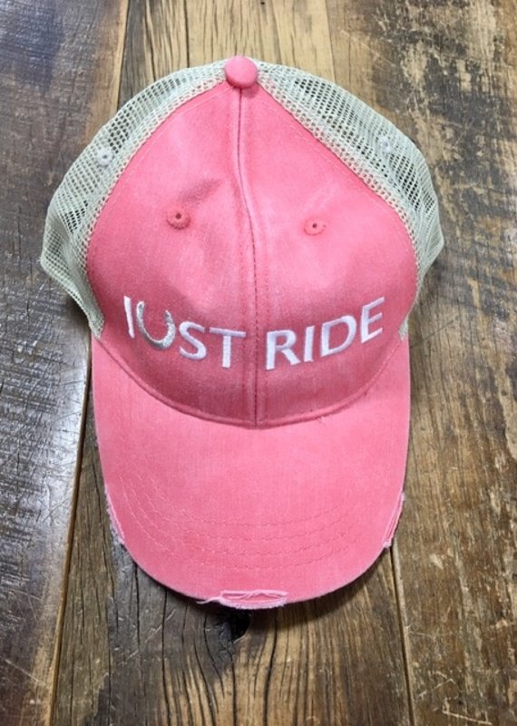 Just Ride Mesh Cap Coral