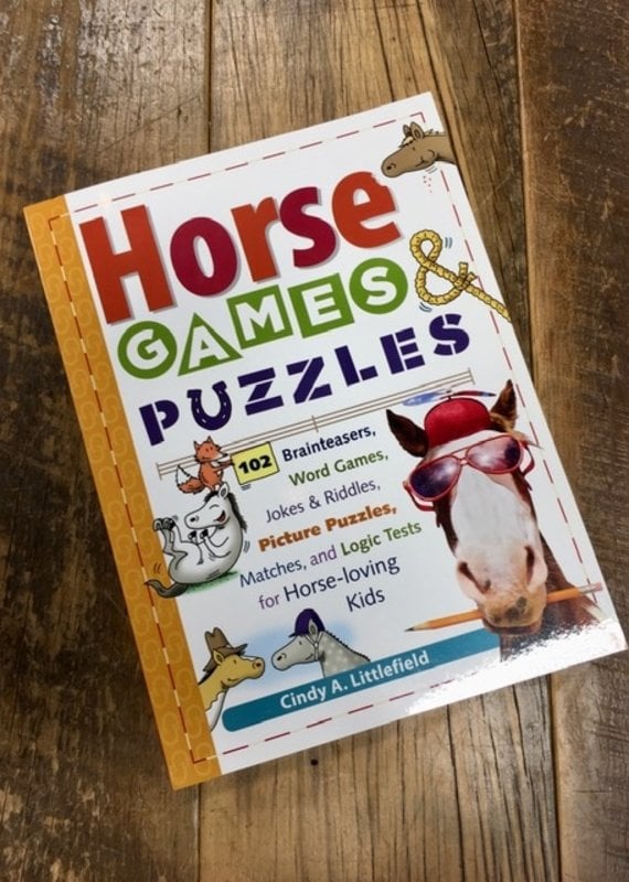 Horse Games & Puzzles For Kids Book